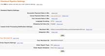 Amazon Payments integrated shopping cart.